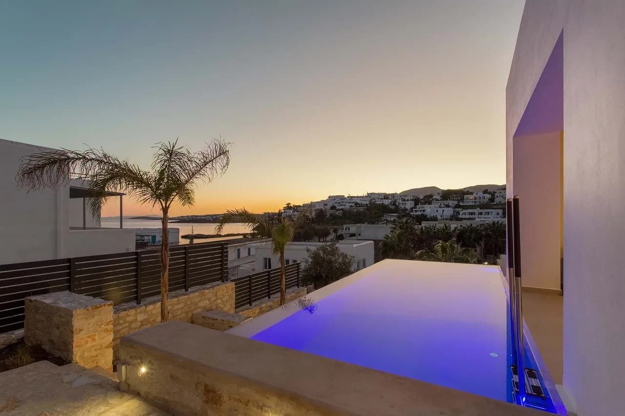 Villa de diseño costero en Piso Livadi, foto 3