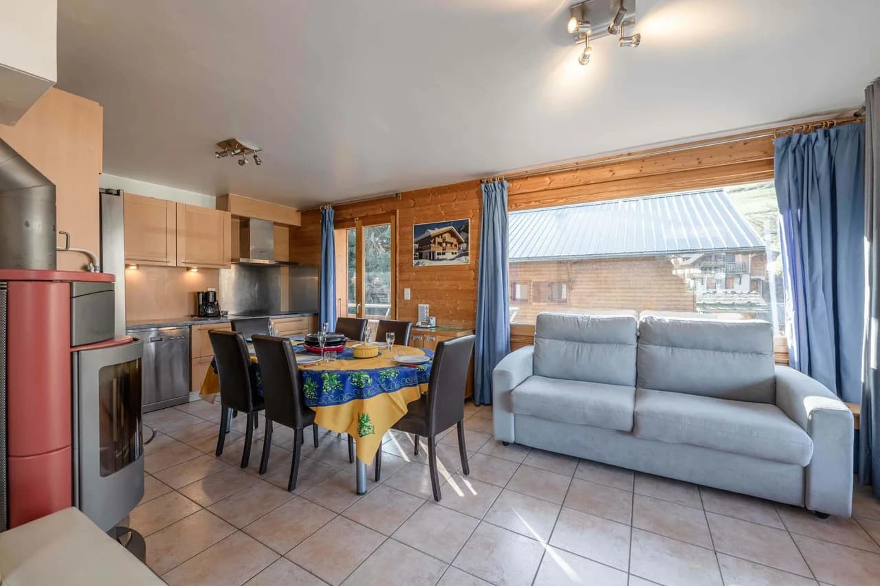 Appartement de montagne avec vue sur la terrasse ensoleillée, photo 5