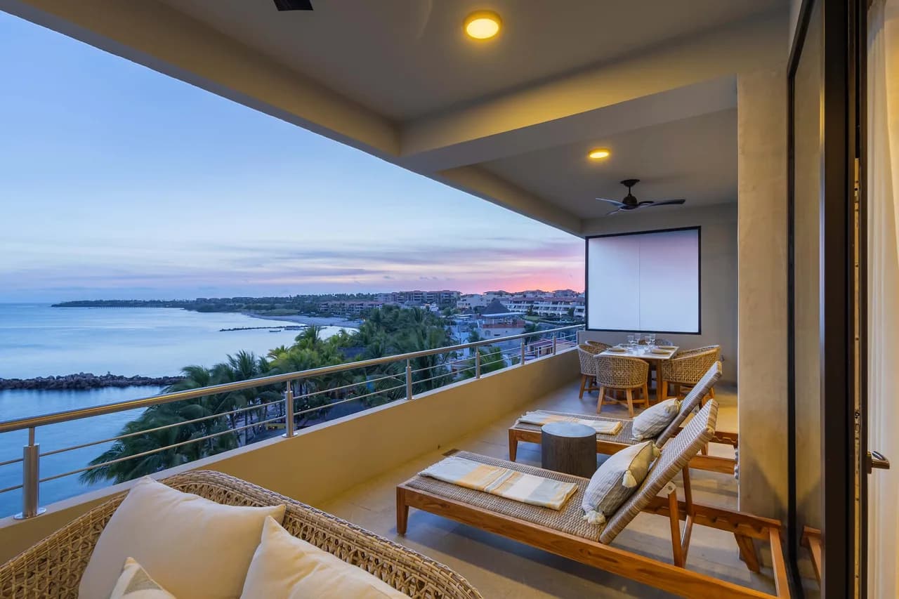 Beachfront Oceanview Condo in Punta de Mita