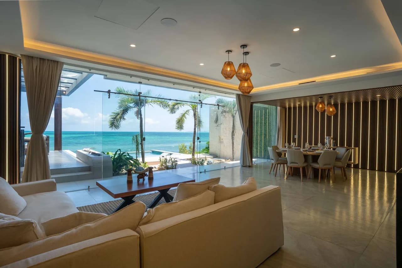 Villa Magdalena - 7BR - Direkt am Ozean mit beheiztem Pool, Foto 3
