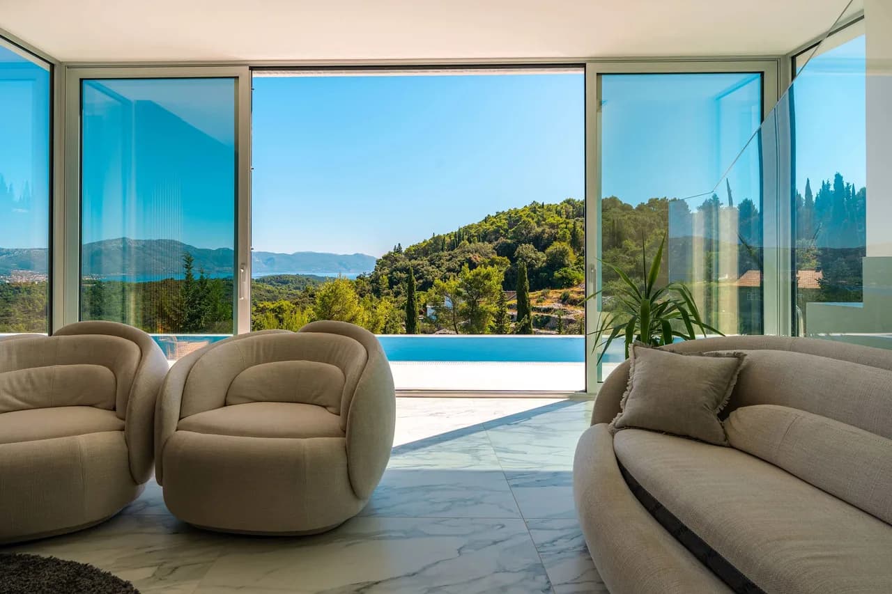 Villa de luxe en bord de mer avec piscine à débordement et sauna, photo 5