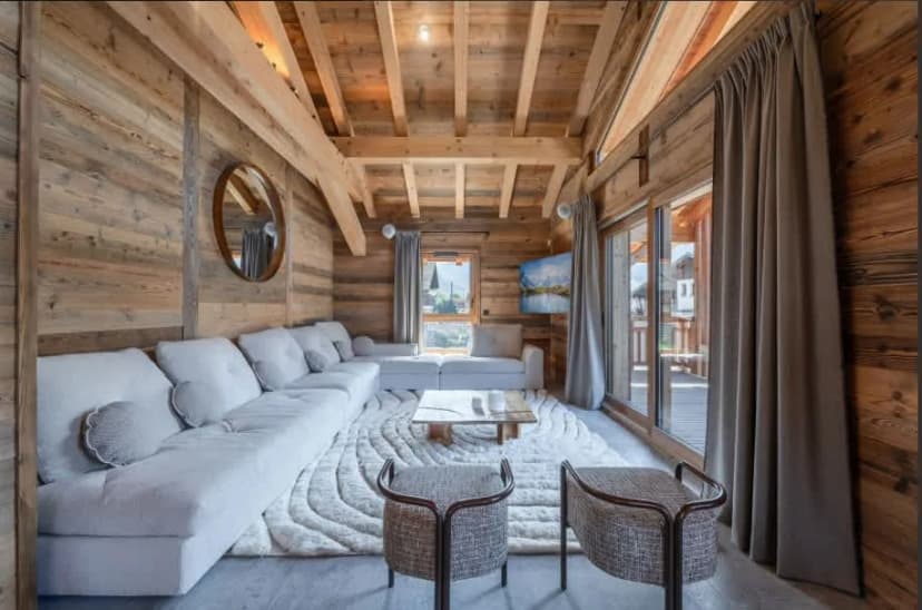 Modern Alpine Chalet with Sauna