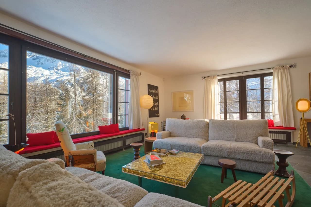 Zeitgenössisches Chalet nahe St. Moritz, Foto 4