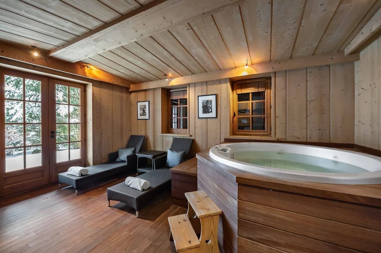 Chalet Élégant avec Sauna et Jacuzzi, photo 3