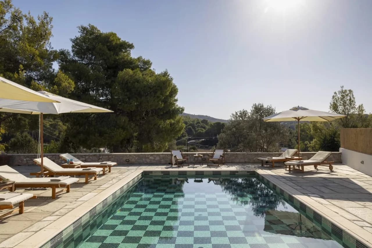 Azure Bohemian Retreat by the Sea
