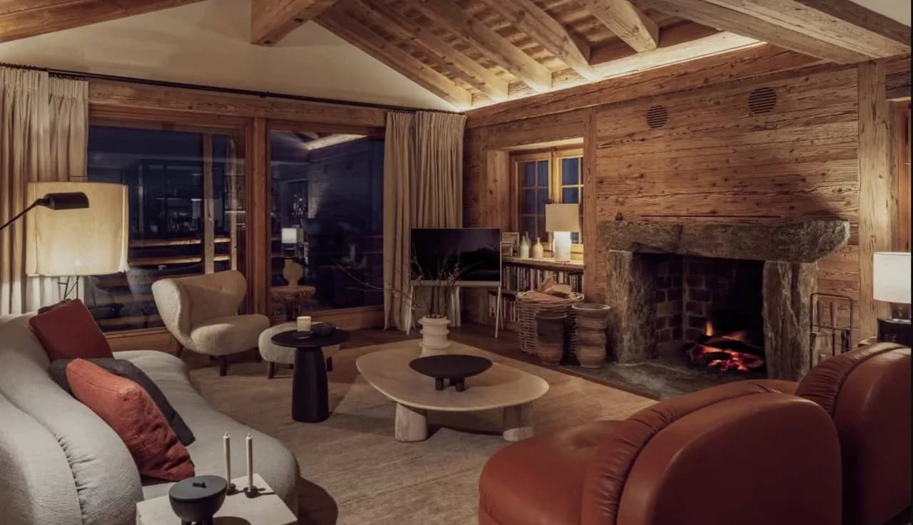 Luxuriöses Verbier Chalet Mit Bergblick, Foto 2