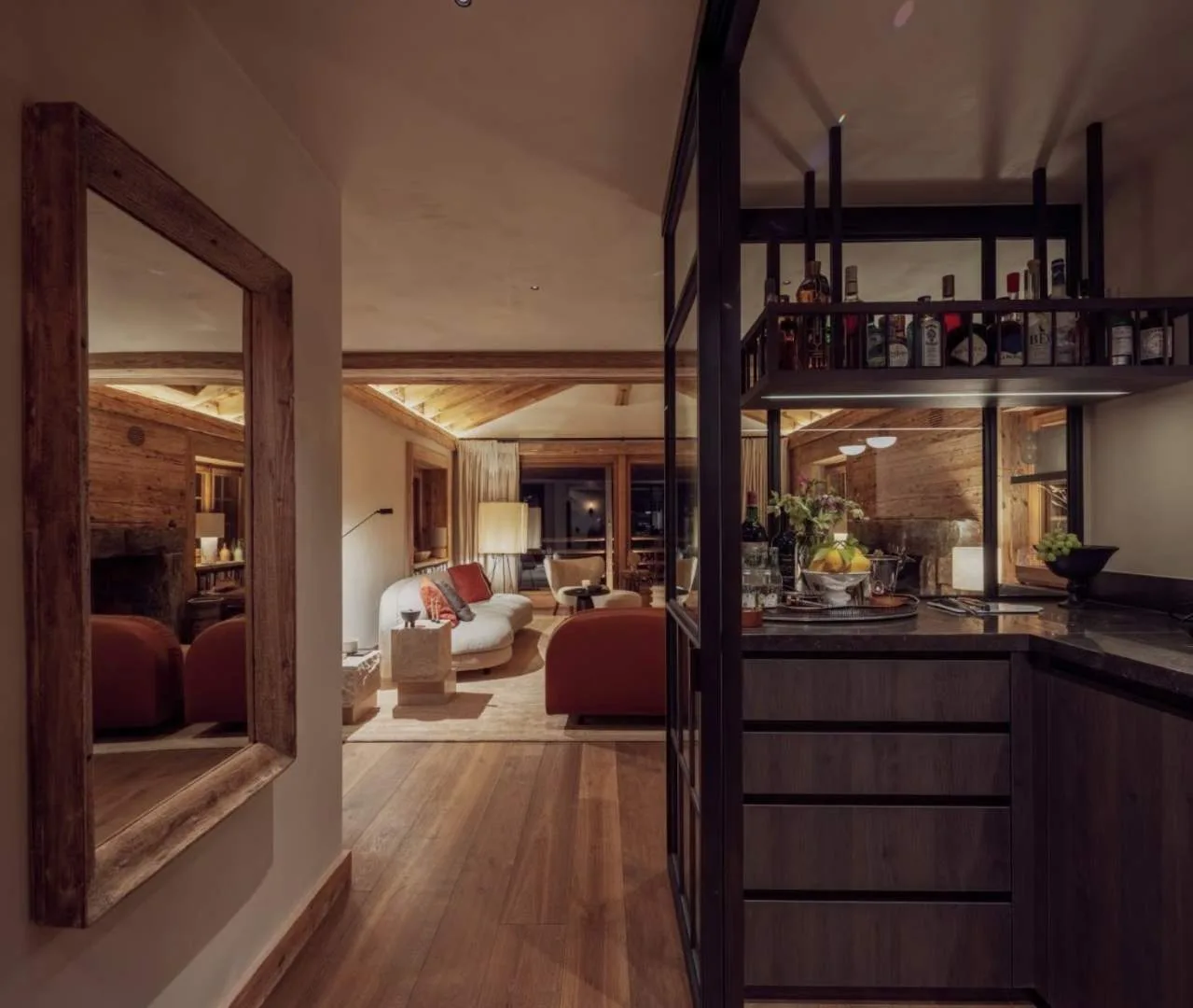 Luxuriöses Verbier Chalet Mit Bergblick, Foto 3