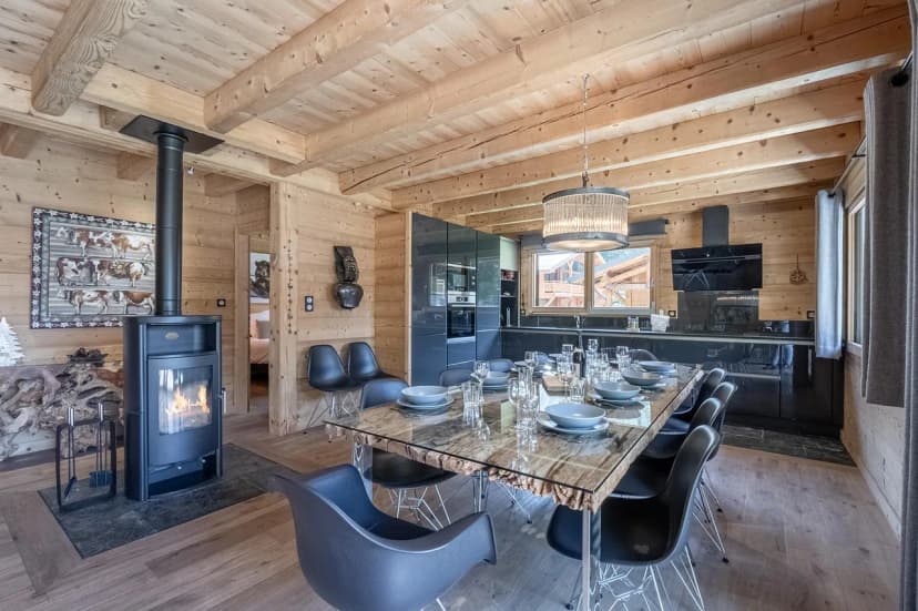 Peaceful Mountain Chalet Near Argentière Village