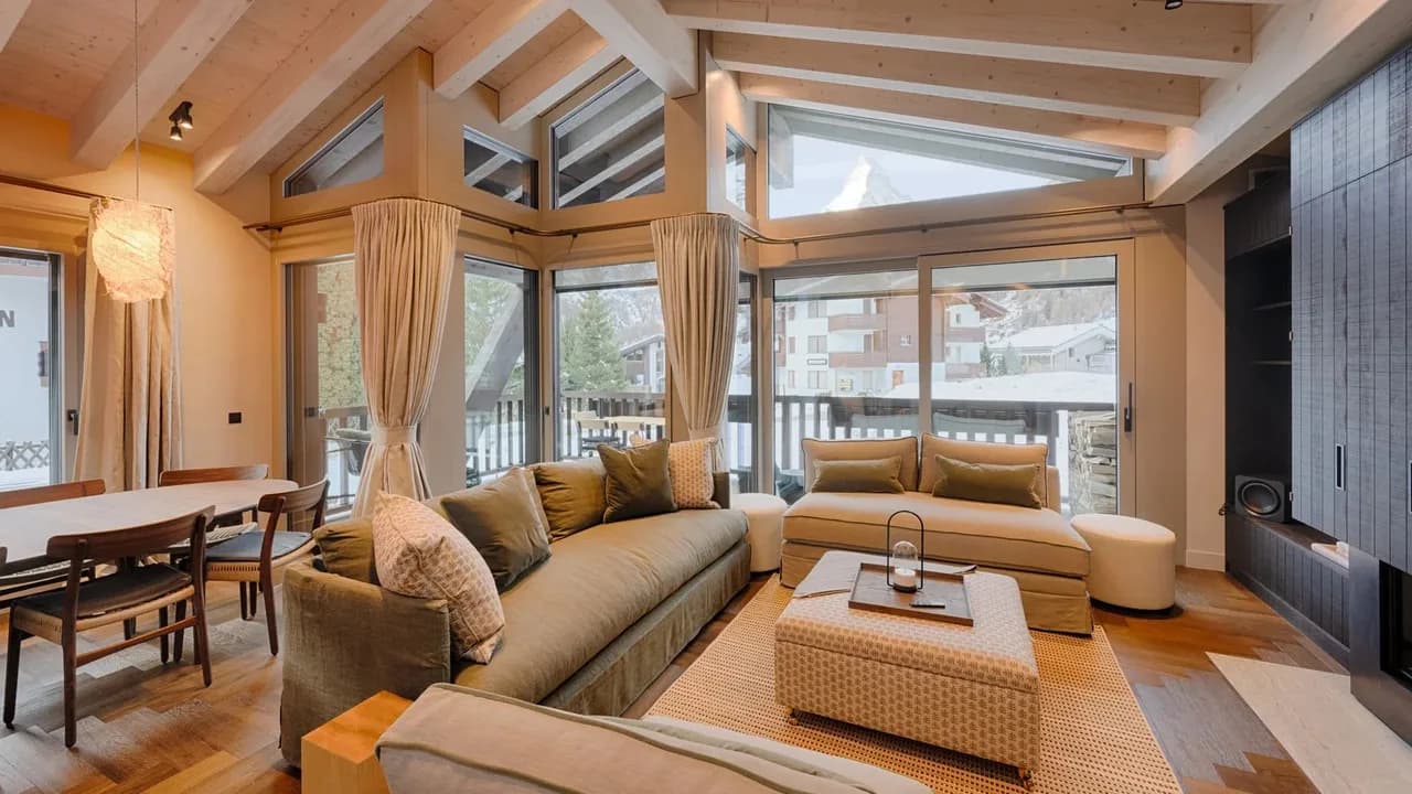 Elegante Residenz in Zermatt mit atemberaubendem Blick