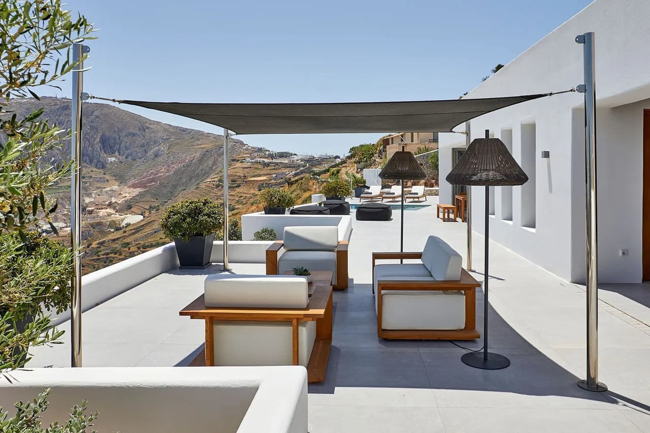 Moderna Villa en Santorini con Piscina Infinita y Jacuzzi, foto 5