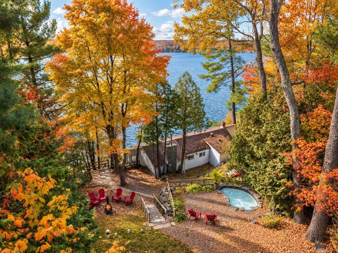 Lac Orford | In-Ground Hot Tub, Sauna & Lakefront, photo 2