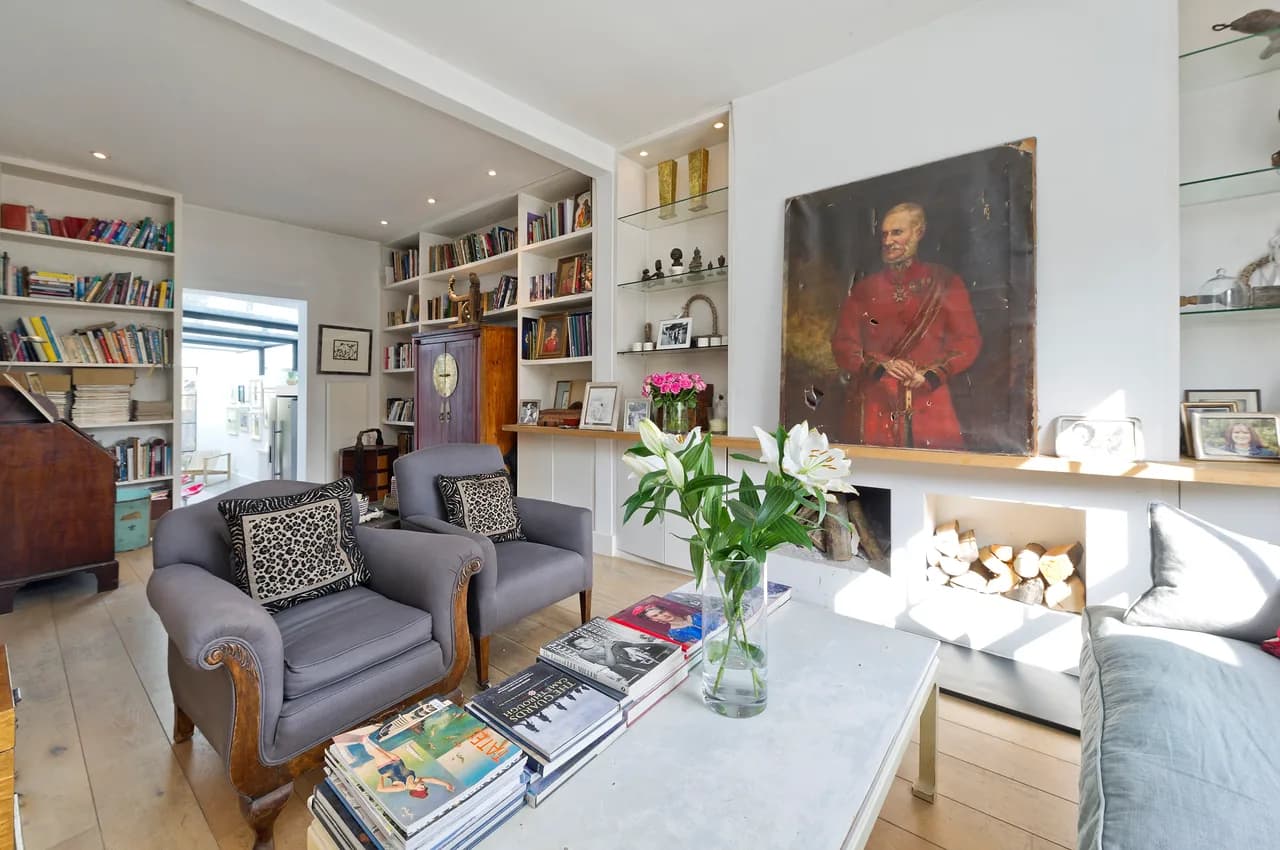 Vintage Chic Three Bedroom Apartment in London, Foto 3