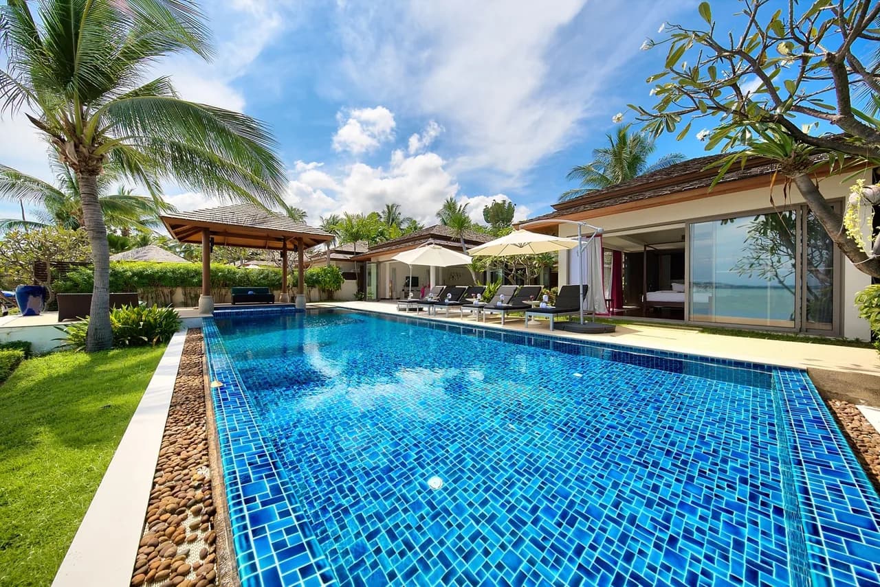 Tropical Poolside Villa in Baan Bo Phut, Foto 3