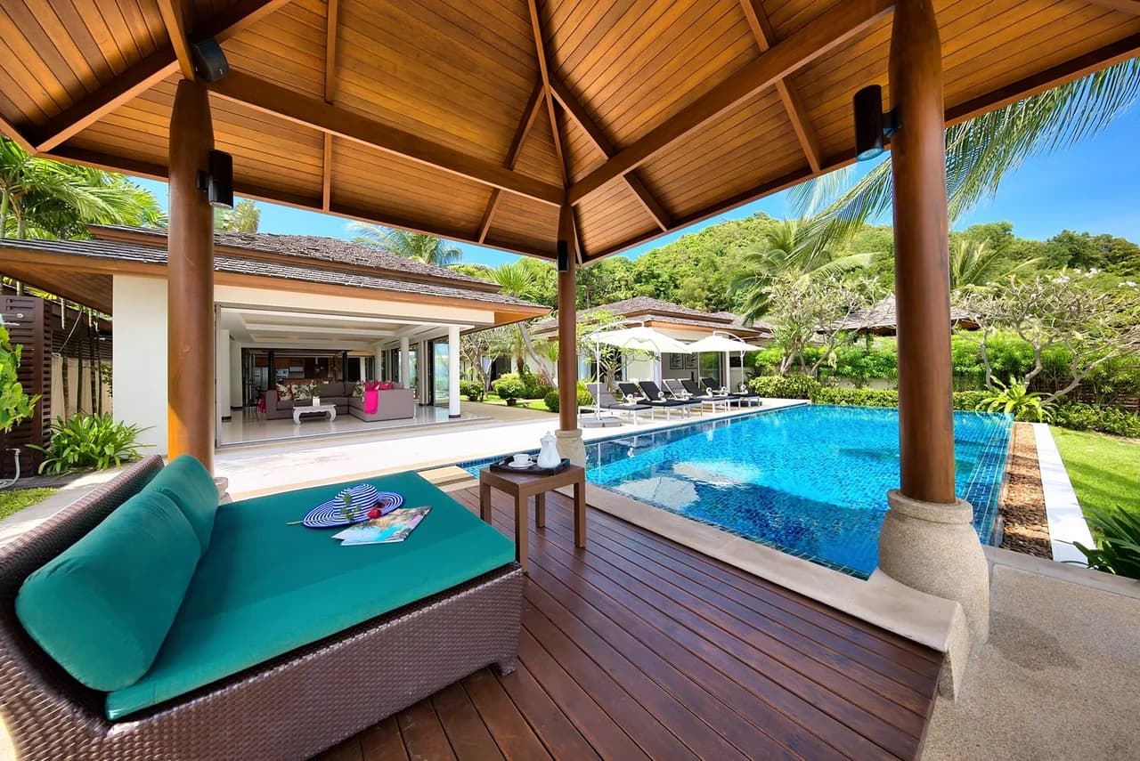 Tropical Poolside Villa in Baan Bo Phut, Foto 4
