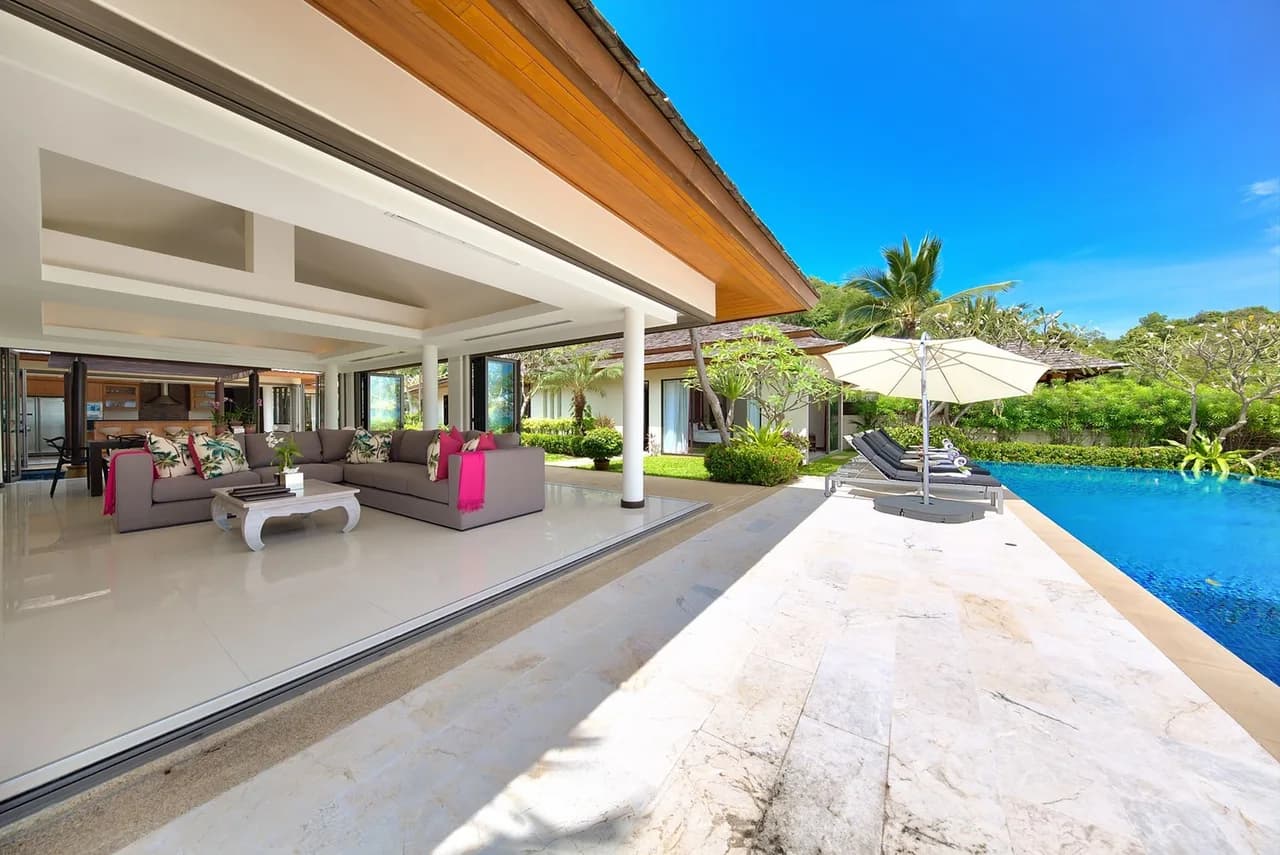 Tropical Poolside Villa in Baan Bo Phut, Foto 5