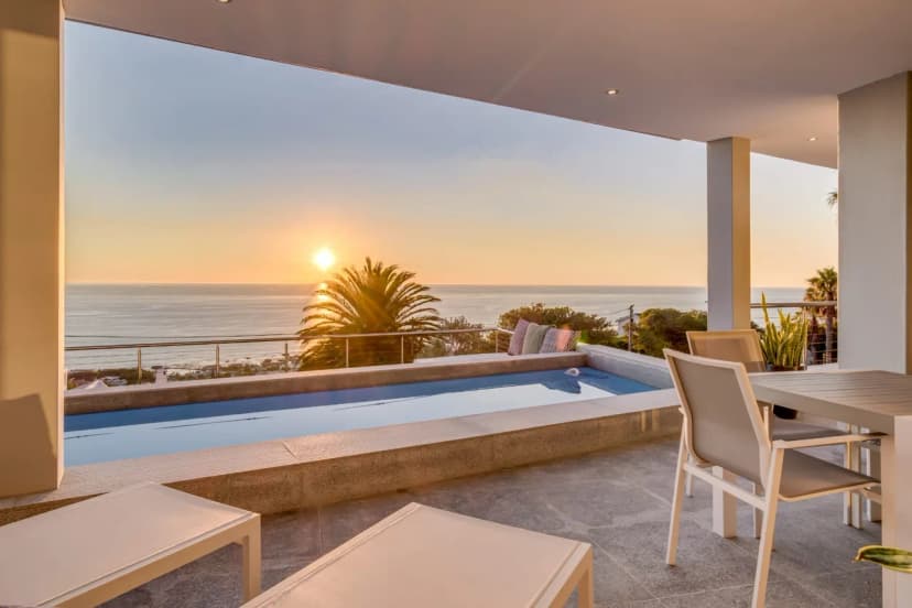 Sea View Villa with Private Pool in Cape Town