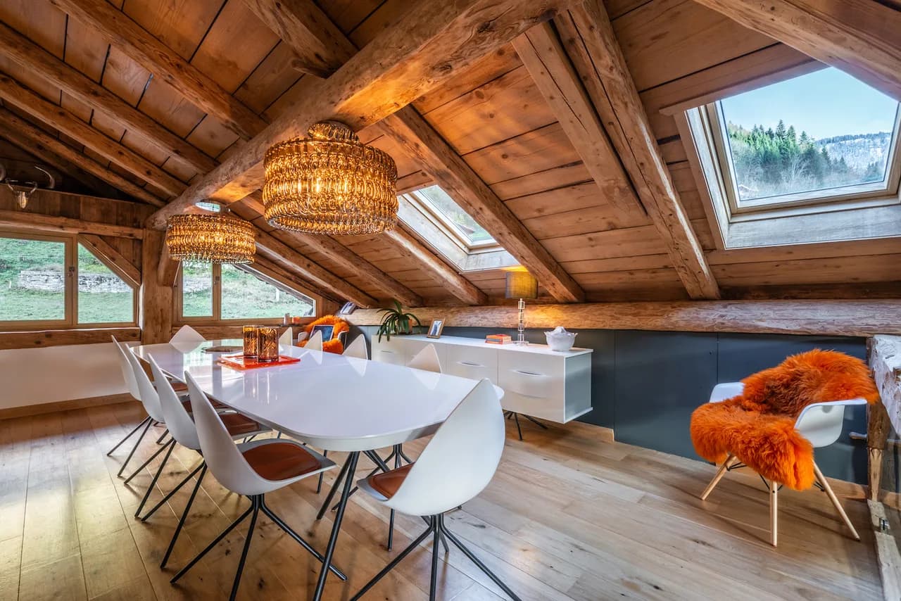 Renovated Farmhouse with Hot Tub in French Alps Ski Resorts photo 5