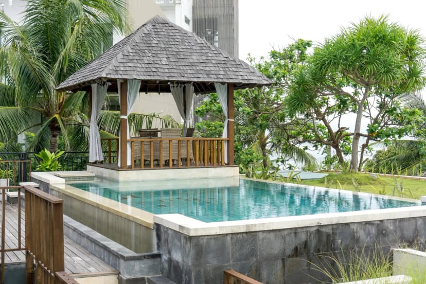 Terrace-Equipped Three Bedroom Villa in Bali