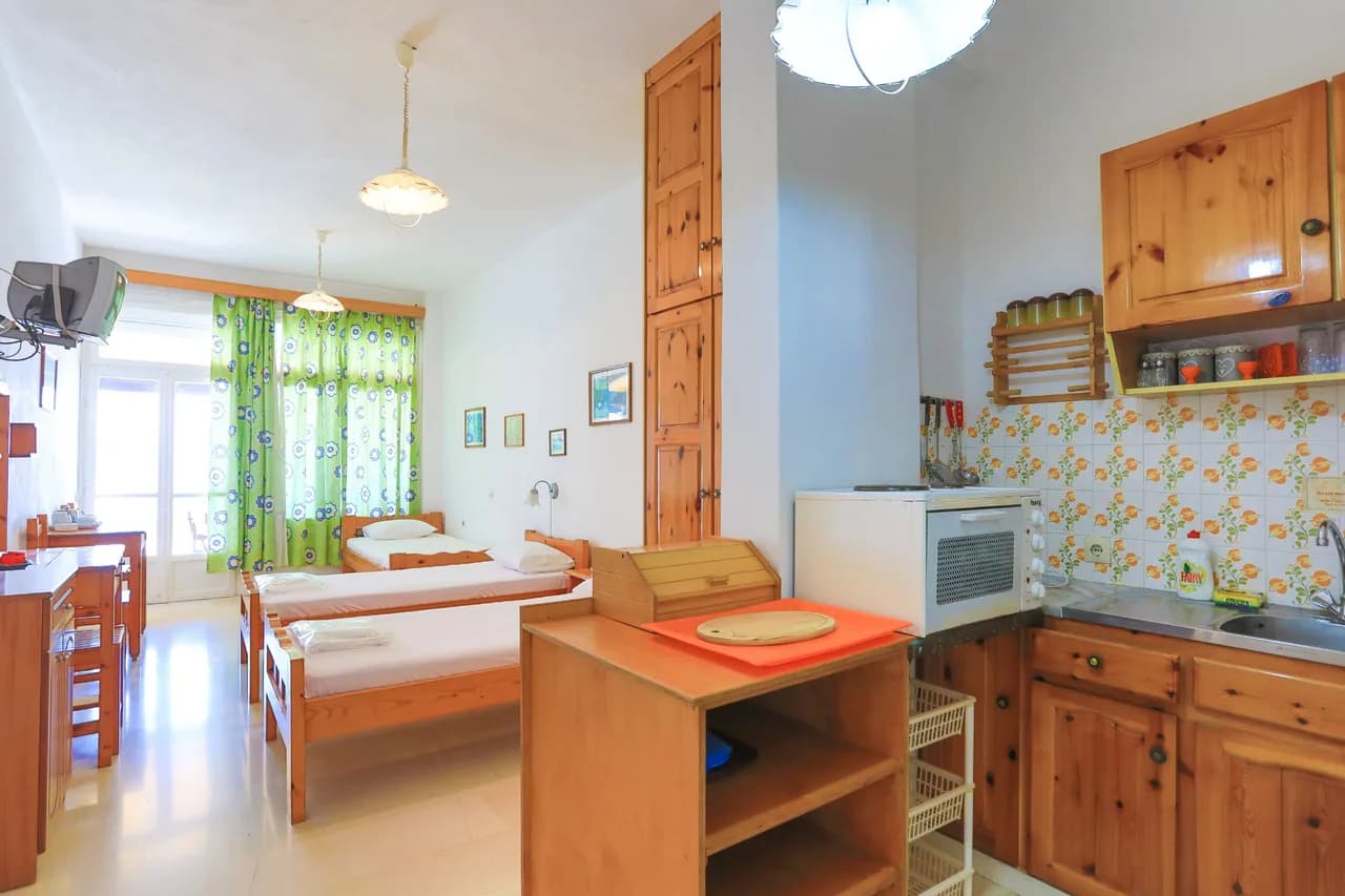 Gaios studio, sea views, private sun-loungers photo 5