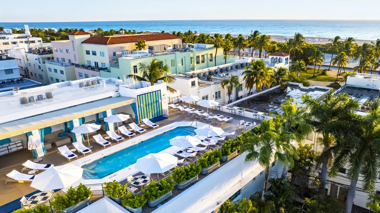 Aufzug Drei Schlafzimmer Villa in Miami Beach, Foto 2