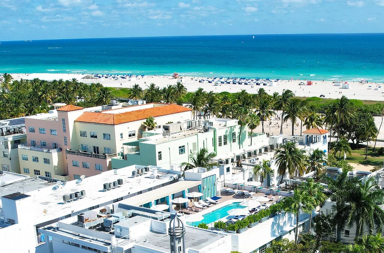 Aufzug Drei Schlafzimmer Villa in Miami Beach, Foto 4