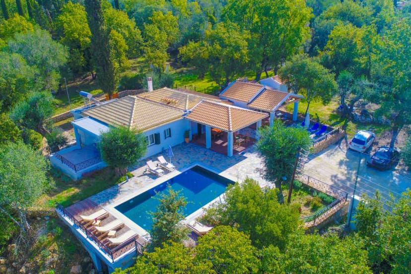 Forest View Villa in Corfu