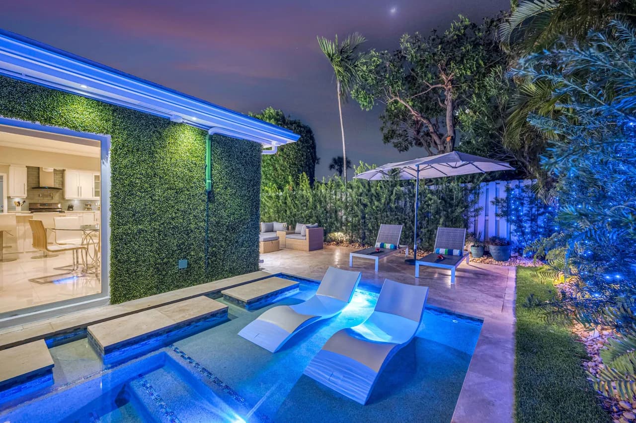 Heated Pool Villa Steps From Beach in Lauderdale-by-the-Sea, foto 4