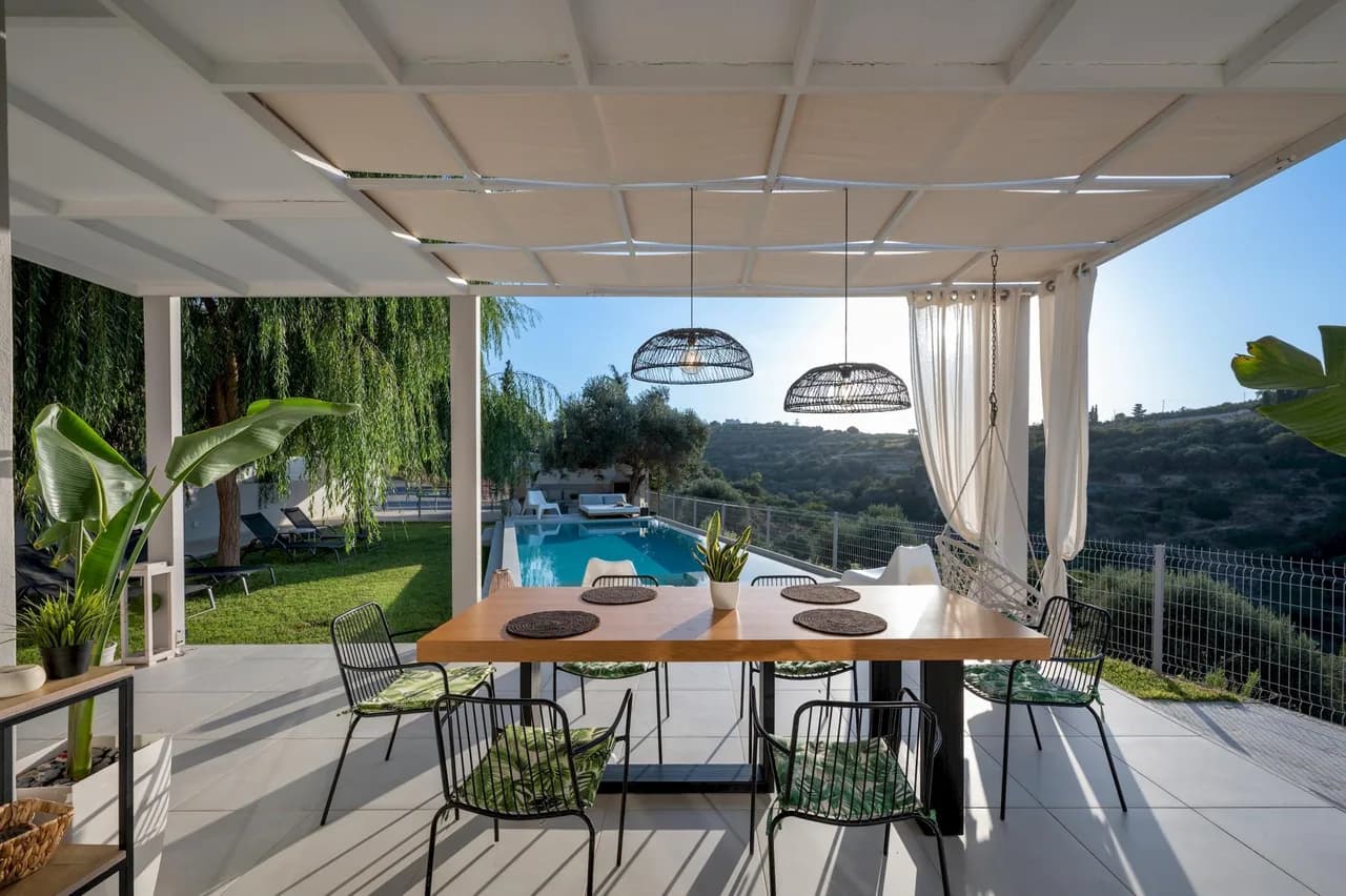 Villa Oasis de Jardín con Piscina Privada en Creta, foto 3