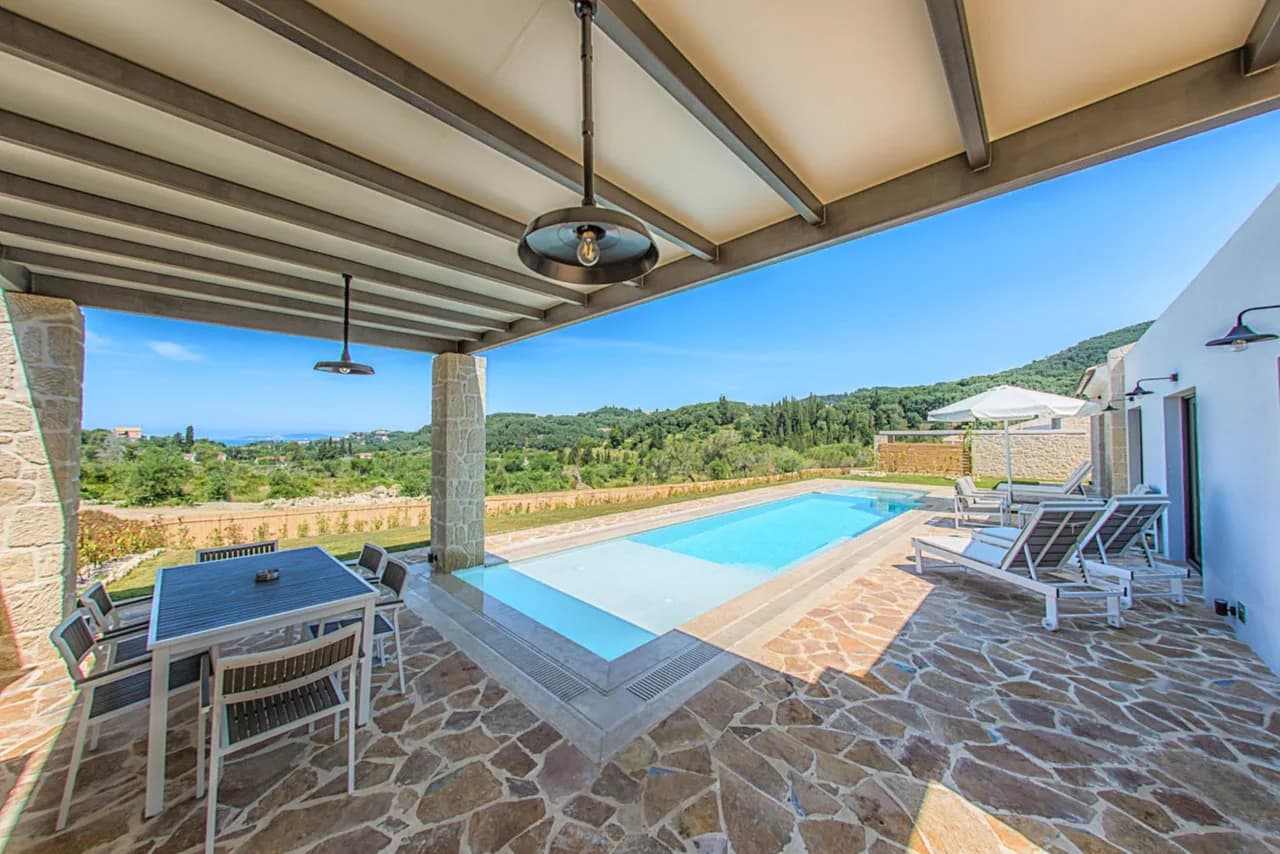 Mountain And Sea View One Bedroom Villa in Saoulatika, Foto 5