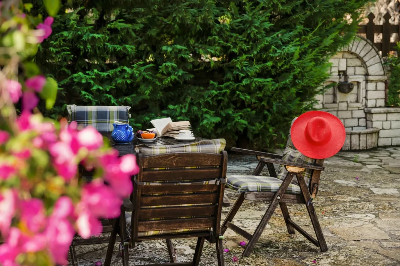 Garden-View Two Bedroom Villa in Loggos, Paxos, foto 5