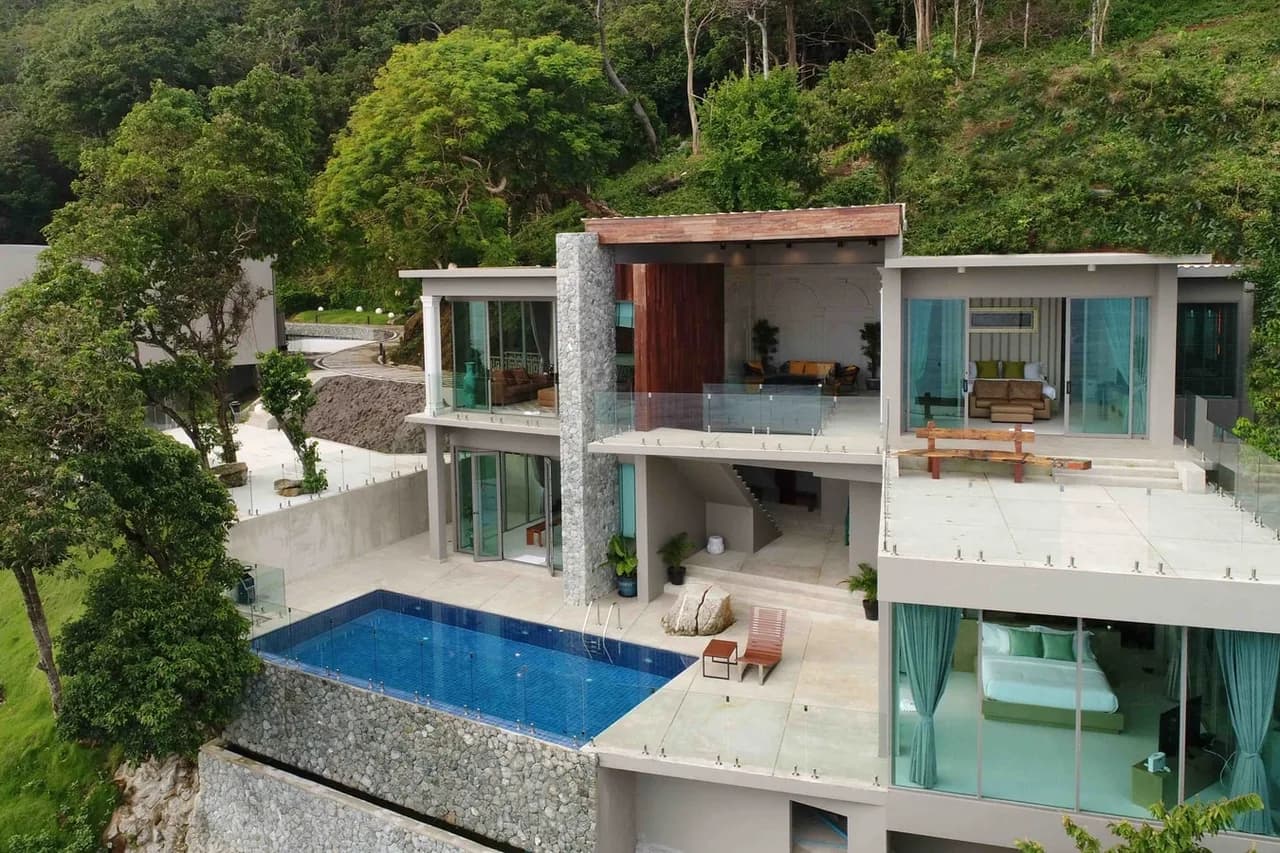 Sea View Nine Bedroom Villa in Rawai, Foto 4
