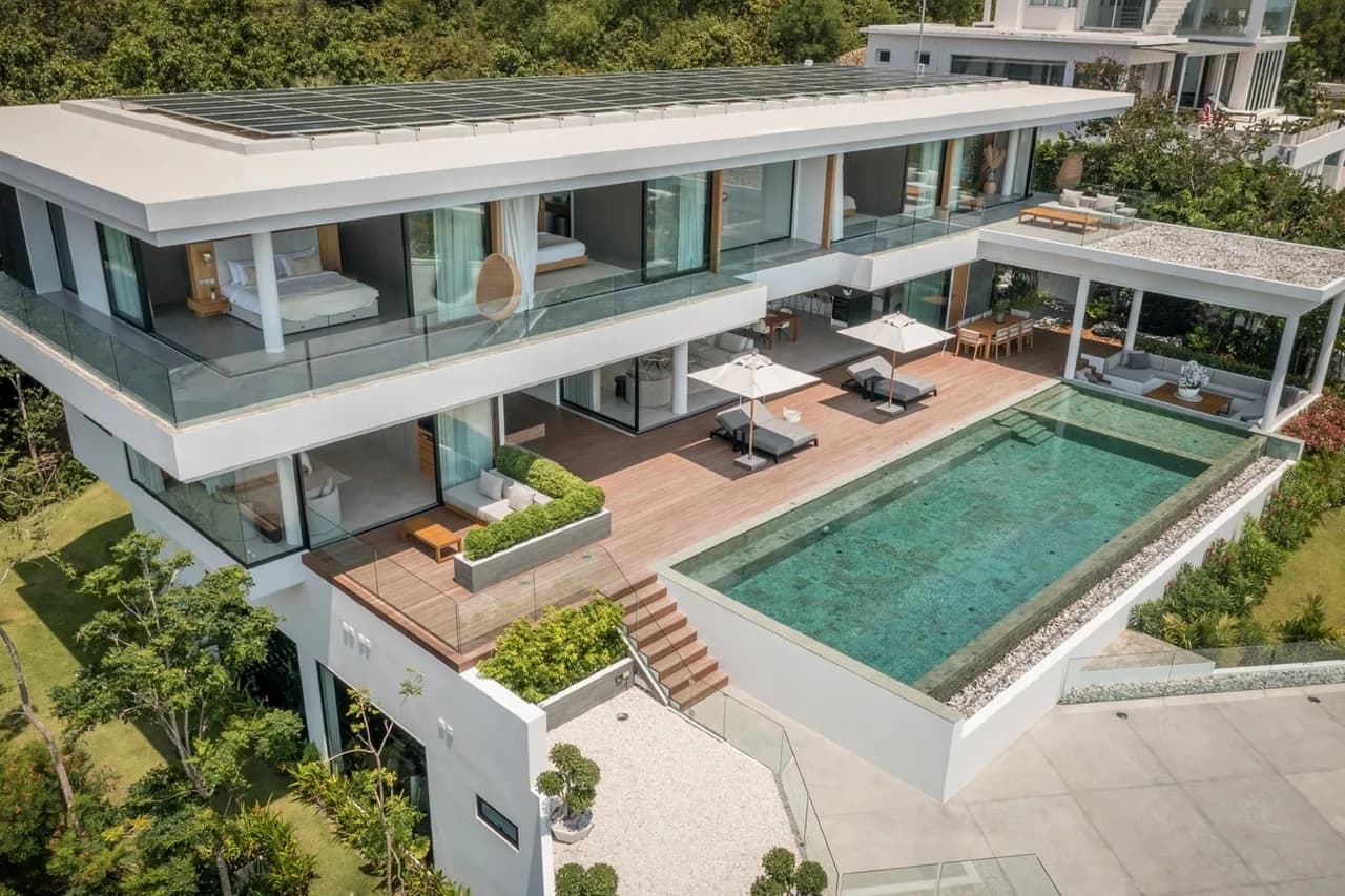 World-Class View Nine Bedroom Villa in Baan Plai Laem, Foto 2