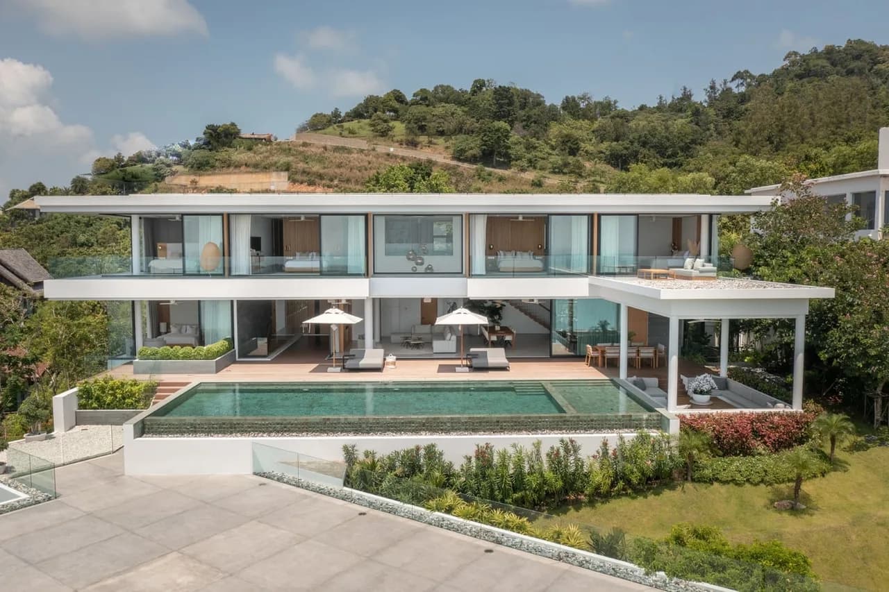 World-Class View Nine Bedroom Villa in Baan Plai Laem, Foto 3