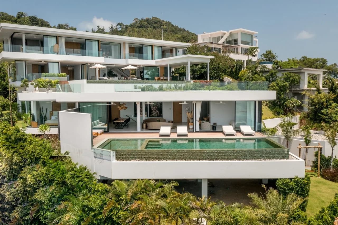 World-Class View Nine Bedroom Villa in Baan Plai Laem, Foto 5