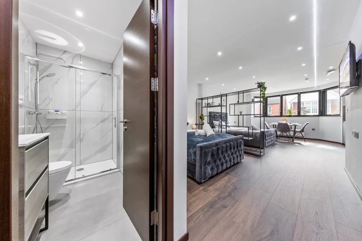 Modern Studio Flat in Golders Green London, photo 4