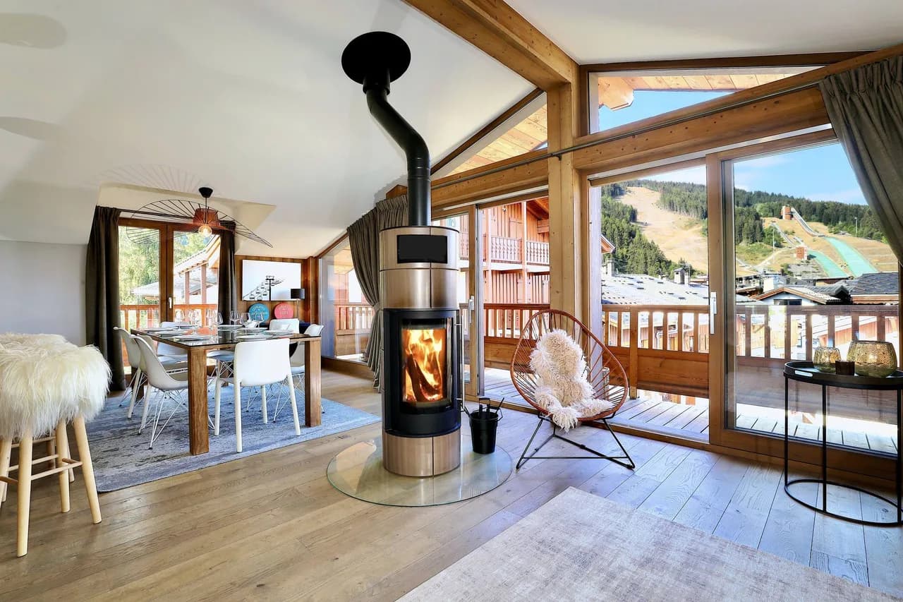 Luxury Terrace Chalet in Courchevel, foto 4