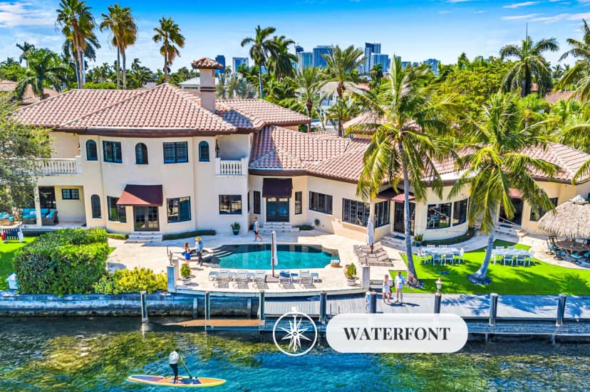 Majestic Waterfront Villa in Fort Lauderdale