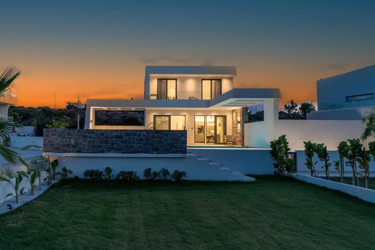 Aethra Deluxe Villa with pool, 700m from Beach, photo 2