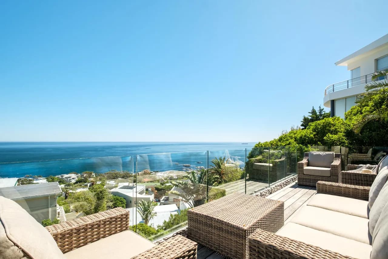 Sea View Four Bedroom Home in Camps Bay, Cape Town