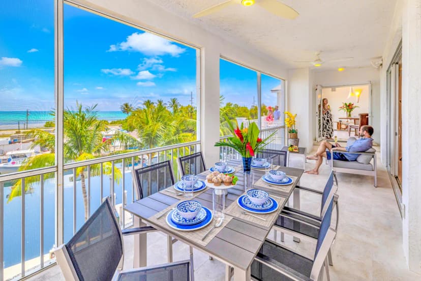 Ocean View Duplex Penthouses in Florida Keys
