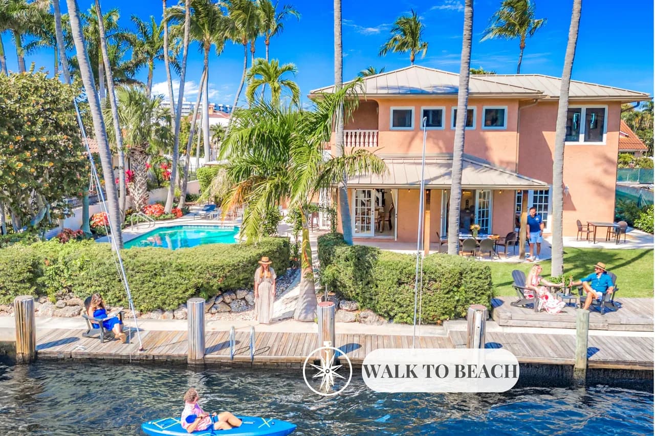 Waterfront Five Bedroom Villa in Fort Lauderdale