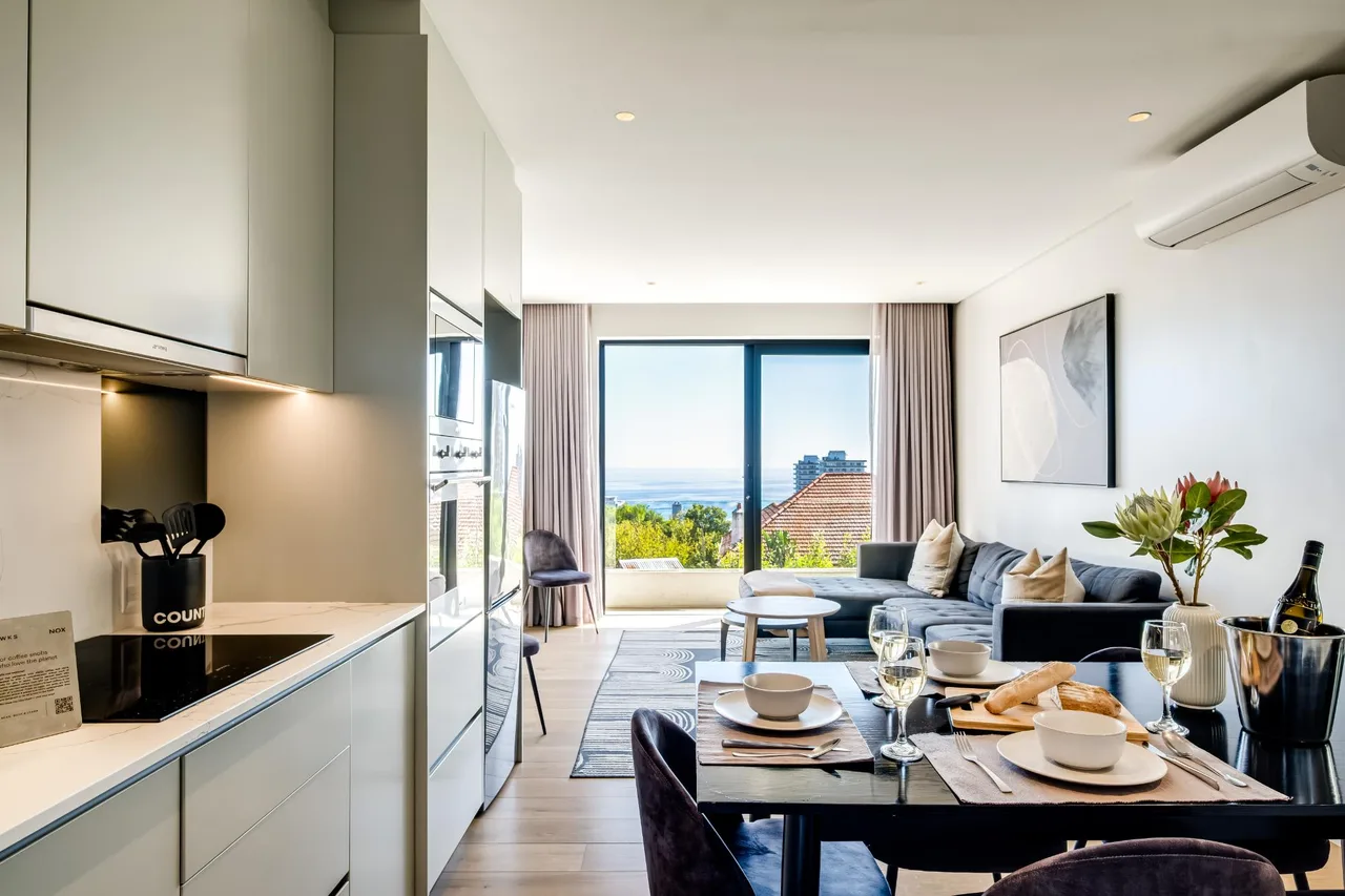 Central Modern One-Bedroom Apartment in Sea Point, Cape Town, Foto 3