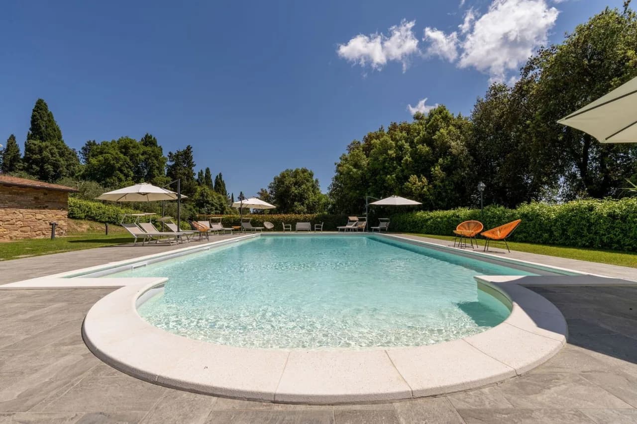 Poolside Two Bedroom Apartment in Peccioli, Foto 4