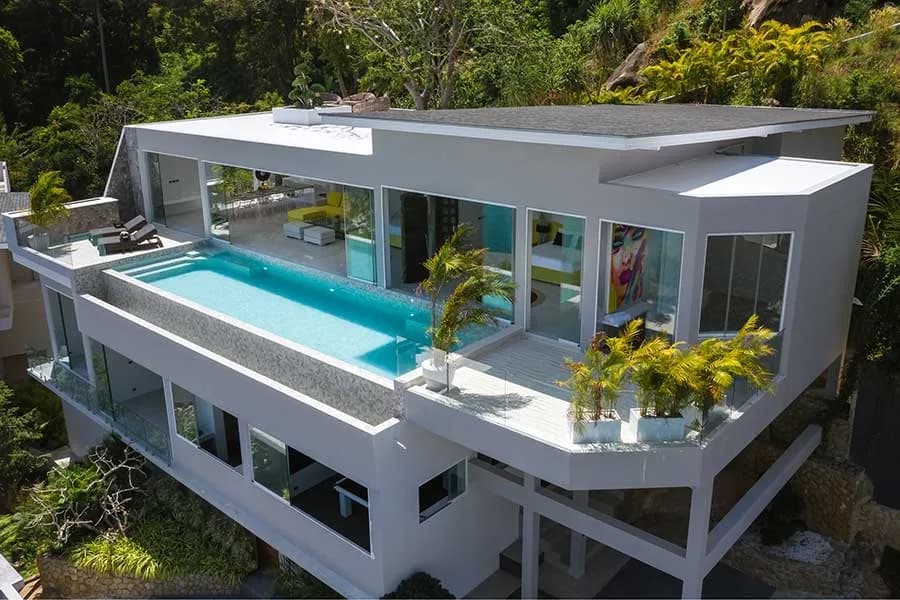 Sea View Four Bedroom Villa in Chaweng Noi, Foto 2