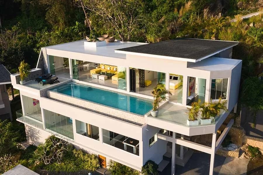 Sea View Four Bedroom Villa in Chaweng Noi, Foto 4