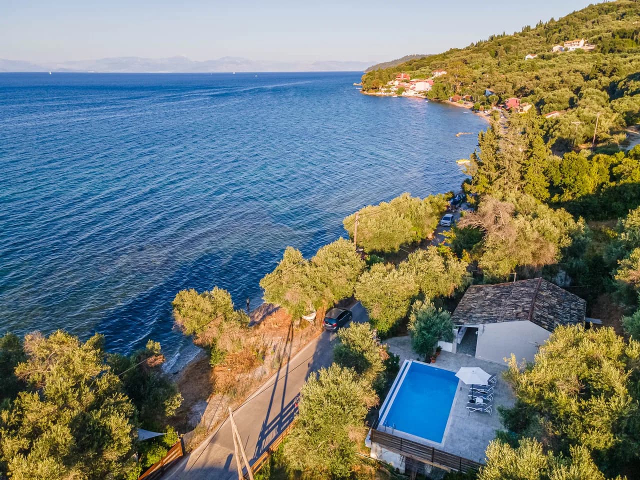 Beachfront Terrace Pool House in Agios Dimitrios, Foto 2
