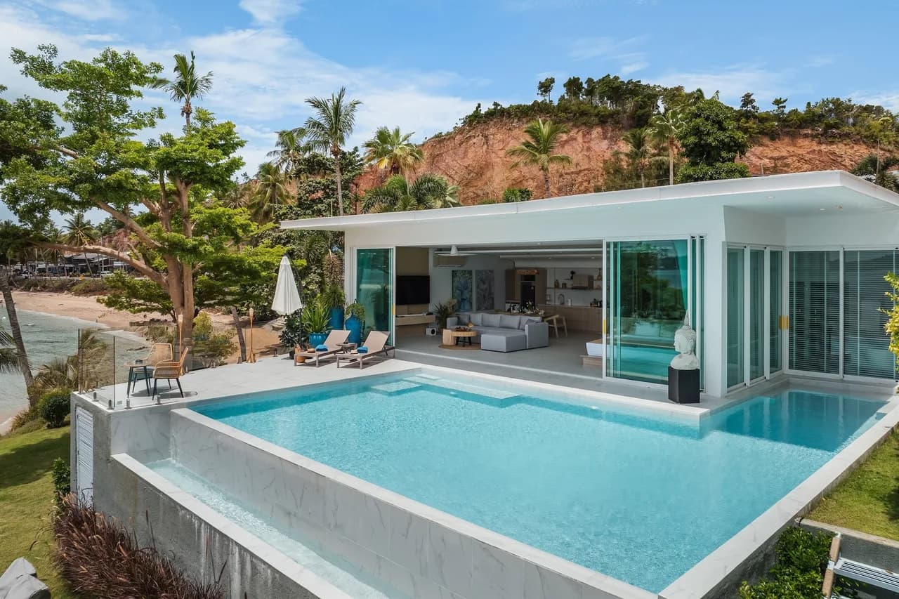 Beachfront Pool Villa in Bo Put, Foto 2