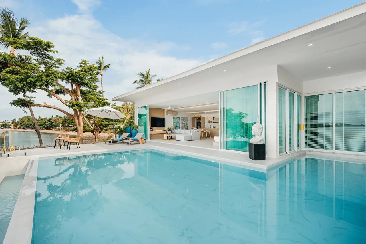 Beachfront Pool Villa in Bo Put, Foto 3