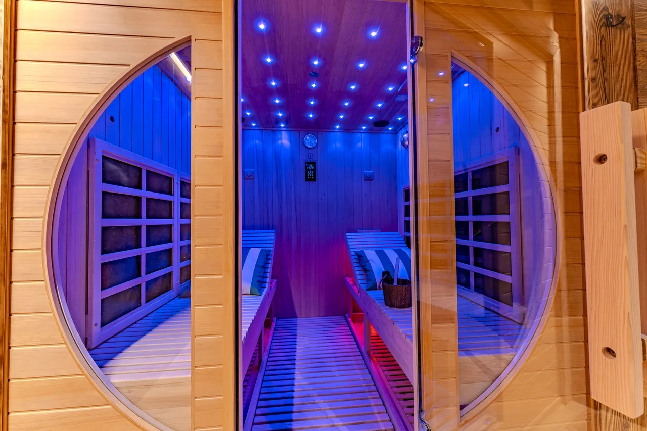 Charmantes Ski-Chalet mit Sauna in Megève, Foto 3