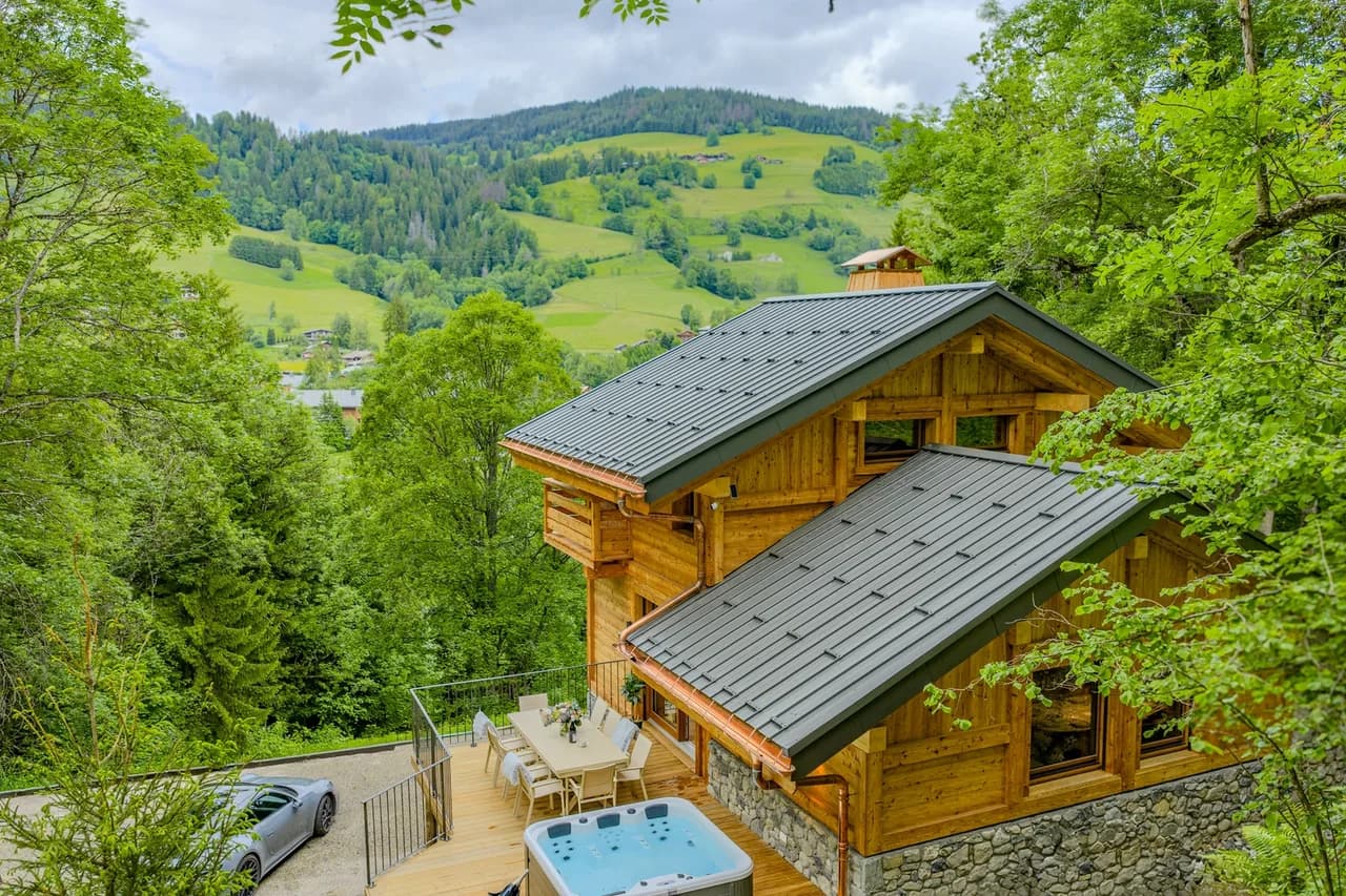 Charmantes Ski-Chalet mit Sauna in Megève, Foto 5